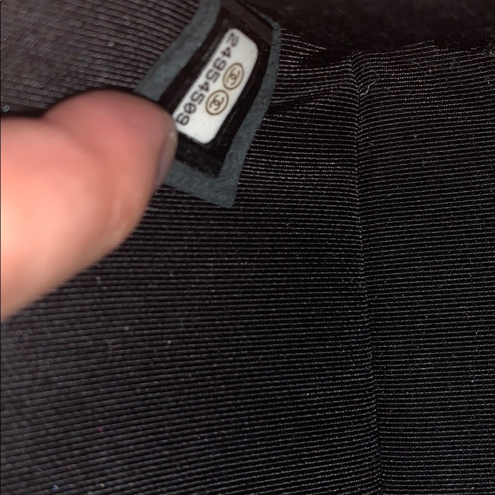 Chanel flapbag chevron black - Picture 6 of 7